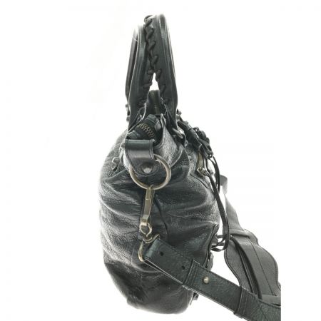  BALENCIAGA バレンシアガ レディース 2WAYバッグ ショルダーバッグ ザ・シティ ブラック
