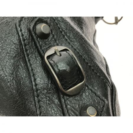  BALENCIAGA バレンシアガ レディース 2WAYバッグ ショルダーバッグ ザ・シティ ブラック