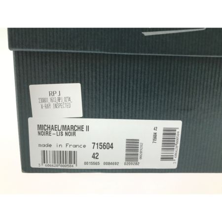  Paraboot パラブーツ レザーブルーム 715604 ブラック