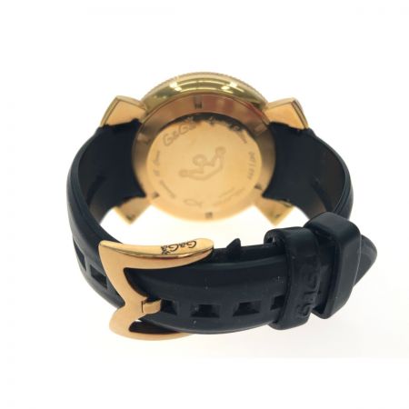  GAGA MILANO ガガミラノ メンズ腕時計 クオーツ manuale マニュアーレ 48mm クロノグラフ 299本限定