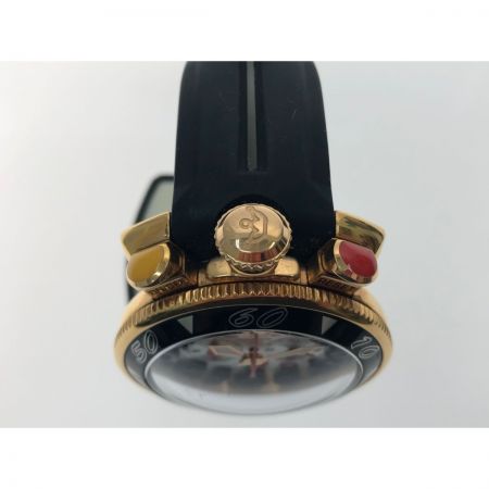  GAGA MILANO ガガミラノ メンズ腕時計 クオーツ manuale マニュアーレ 48mm クロノグラフ 299本限定