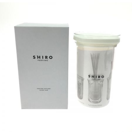  SHIRO シロ パフュームディフューザー グラスベース
