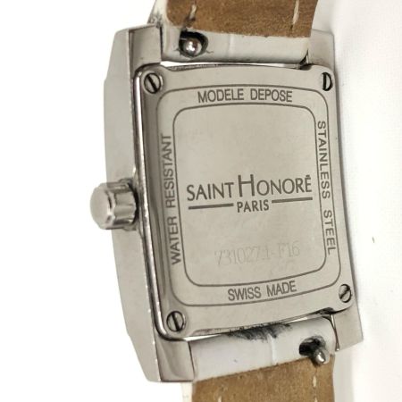  SAINT HONORE サントノーレ レディース腕時計 クオーツ オルセー カレ レディ 731027.1-F16