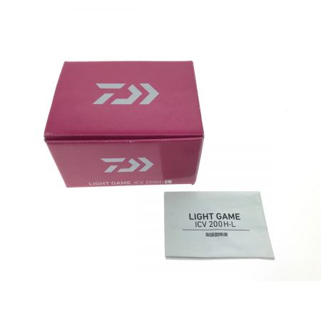  DAIWA ダイワ 17ライトゲームICV 200H-L 614817