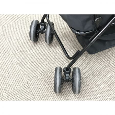   わんわん カート 多頭用DX ブラックチェック