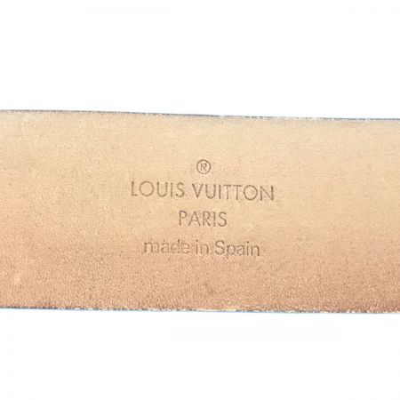  LOUIS VUITTON ルイヴィトン モノグラム サンチュール キャレ レザー ベルト