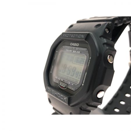  CASIO カシオ メンズ腕時計 クオーツ G-SHOCK Gショック デジタルウォッチ ラバー スクリューバック GW-5000U ブラック