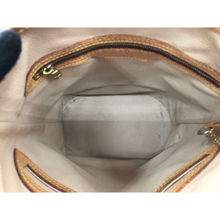  LOUIS VUITTON ルイヴィトン レディース ショルダートート モノグラム プチ・バケット ポーチ付き  M42238 ブラウン
