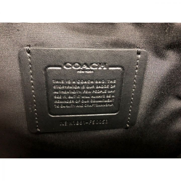 中古】 COACH コーチ ユニセックス シグネチャー レザー ハドソン ...