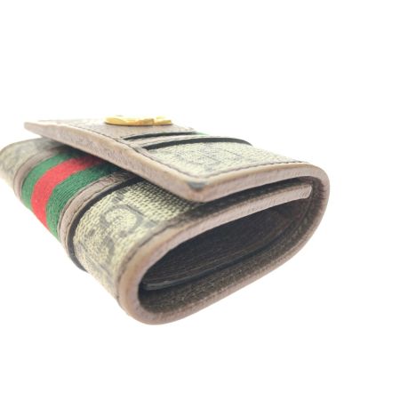  GUCCI グッチ 6連 キーケース GGスプリーム オフィディア キャンバスxレザー 603732 マルチカラー