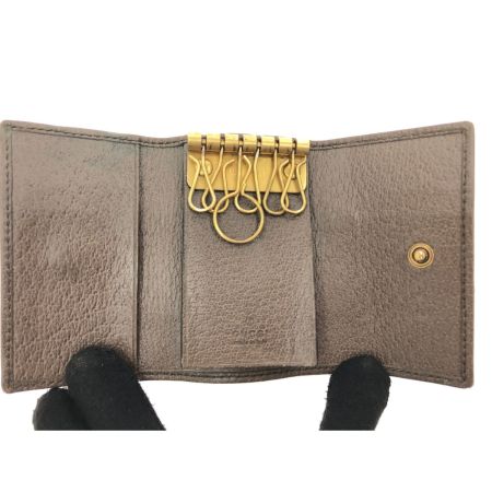  GUCCI グッチ 6連 キーケース GGスプリーム オフィディア キャンバスxレザー 603732 マルチカラー