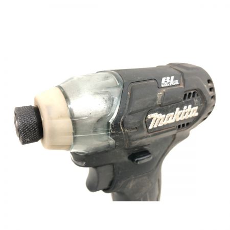  MAKITA マキタ 電動工具 コードレス式 10.8V 充電式インパクトドライバ 充電器・充電池2個・ケース付 TD111D ブラック