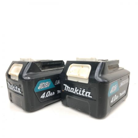  MAKITA マキタ 電動工具 コードレス式 10.8V 充電式インパクトドライバ 充電器・充電池2個・ケース付 TD111D ブラック