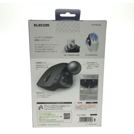  ELECOM エレコム トラックボールマウス Bluetooth M-IT11BRBK