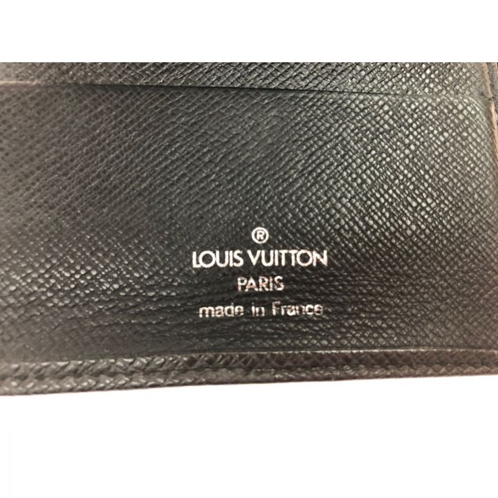 LOUIS VUITTON ルイヴィトン メンズ 二つ折り財布 タイガ ポルトビエ３カルトクレディ M30452  ブラック｜中古｜なんでもリサイクルビッグバン