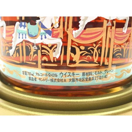 【北海道内限定発送】 SUNTORY サントリー ジャパニーズ ウィスキー 700ml 43％ AGEING 15年 メリーゴーランド 未開栓