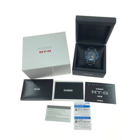  CASIO カシオ メンズ腕時計 電波ソーラー G-SHOCK MT-G デュアルコアガード  MTG-B2000