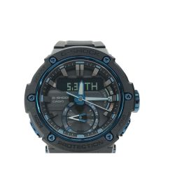 ▼▼ CASIO カシオ メンズ腕時計 電波ソーラー デジアナウォッチ G-SHOCK G-STEEL GST-B200X-1A2JF ブラック Aランク