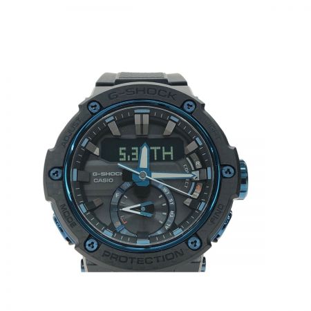  CASIO カシオ メンズ腕時計 電波ソーラー デジアナウォッチ G-SHOCK G-STEEL GST-B200X-1A2JF ブラック