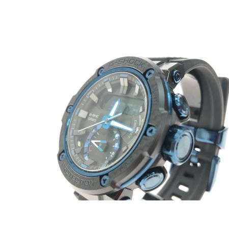 CASIO カシオ メンズ腕時計 電波ソーラー デジアナウォッチ G-SHOCK G-STEEL GST-B200X-1A2JF ブラック