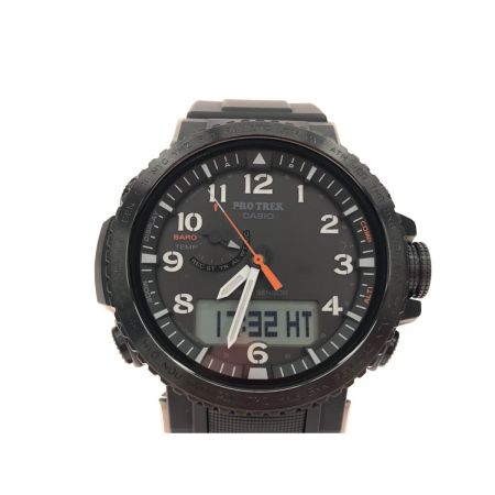  CASIO カシオ メンズ腕時計 タフソーラー デジアナウォッチ PRO TREK デュラソフトバンド PRW-50Y