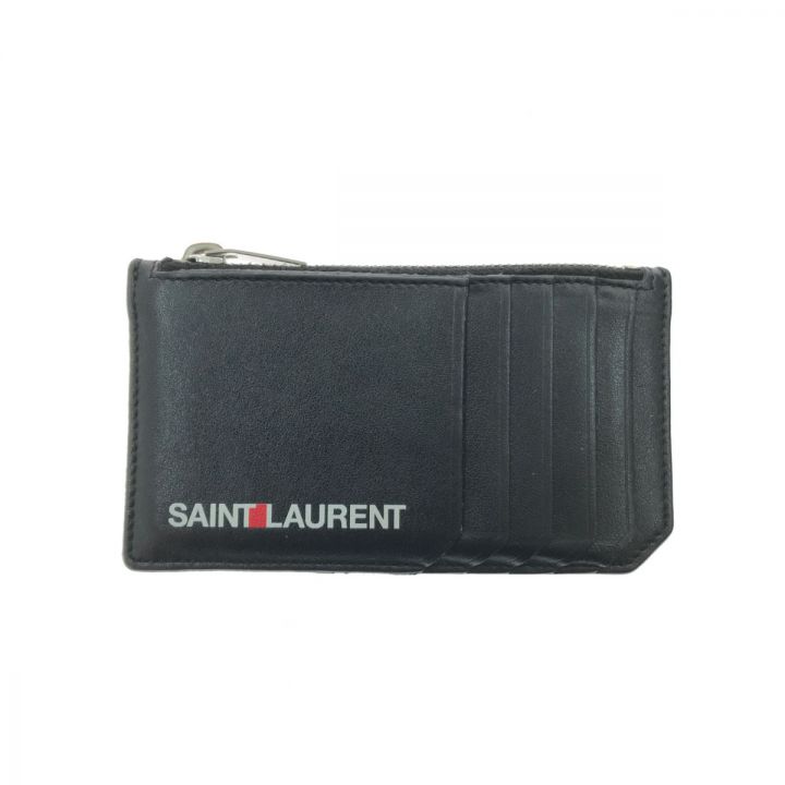 中古】 SAINT LAURENT(Yves Saint Laurent) サンローラン コインケース/カードケース ブラック｜総合リサイクルショップ  なんでもリサイクルビッグバン オンラインストア