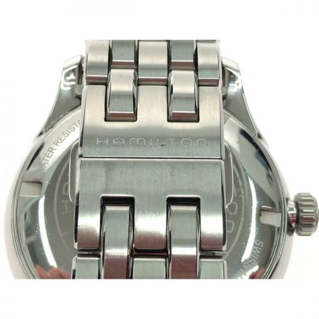  HAMILTON ハミルトン メンズ腕時計 クオーツ ジャズマスター デイト  H324510 ネイビー