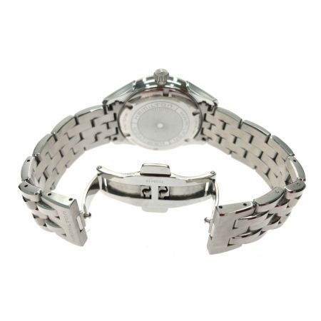  HAMILTON ハミルトン メンズ腕時計 クオーツ ジャズマスター デイト  H324510 ネイビー