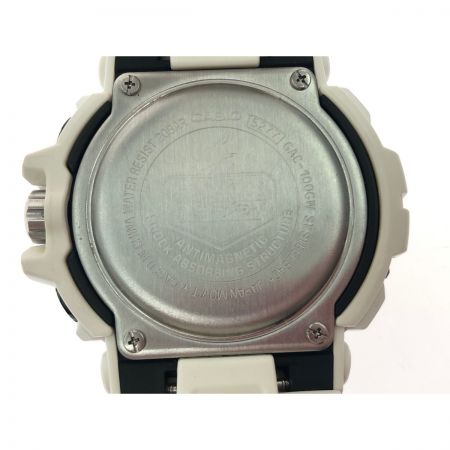  CASIO カシオ メンズ腕時計 クオーツ G-SHOCK Gショック  GAC-100RG-7AJF ホワイト