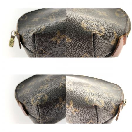  LOUIS VUITTON ルイヴィトン モノグラム ポシェット ポーチ コスメティック  M47515 ブラウン