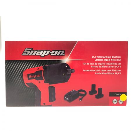  Snap-on スナップオン 電動工具 3/8サイズ 14.4V コードレス インパクトレンチ 充電器・充電池2個付 CT861J2