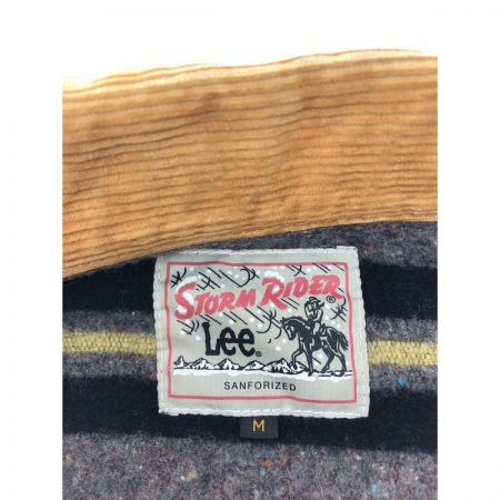  LEE リ メンズ デニムジャケット STORM RIDER アメリカンライダース 裏ブランケット SIZE M 9746