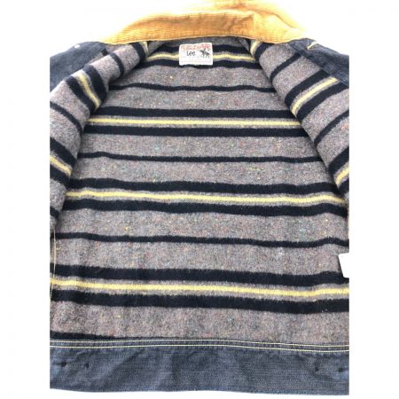  LEE リ メンズ デニムジャケット STORM RIDER アメリカンライダース 裏ブランケット SIZE M 9746