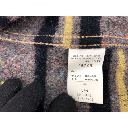  LEE リ メンズ デニムジャケット STORM RIDER アメリカンライダース 裏ブランケット SIZE M 9746