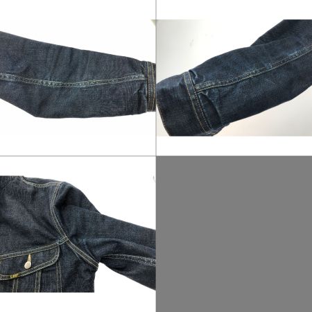  LEE リ メンズ デニムジャケット STORM RIDER アメリカンライダース 裏ブランケット SIZE M 9746