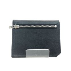 ▼▼ L'arcobaleno ユニセックス コンパクトウォレット スマートミニウォレット  ブラック×イエロー Aランク