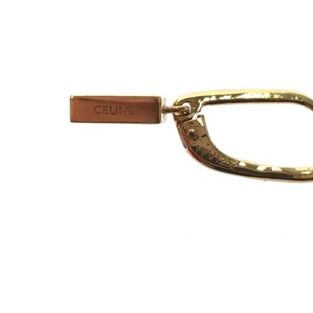  CELINE セリーヌ ピアス ハート＆ロゴ ゴールドカラー レディース アクセサリー