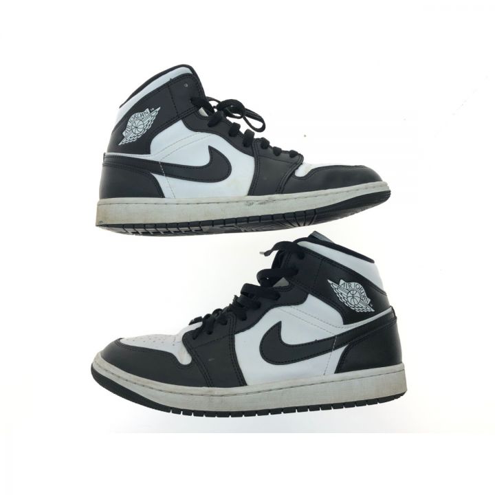 中古】 NIKE ナイキ メンズ スニーカー AIR JORDAN 1 MID 28cm DV0991-101 ホワイト×ブラック｜総合リサイクルショップ  なんでもリサイクルビッグバン オンラインストア