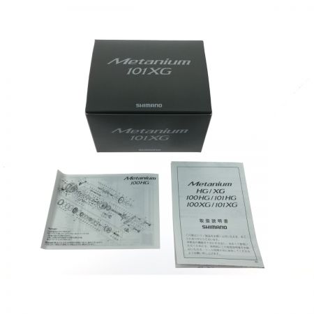  SHIMANO シマノ ベイトリール 23メタニウム 101XG  箱・説明書付 046147