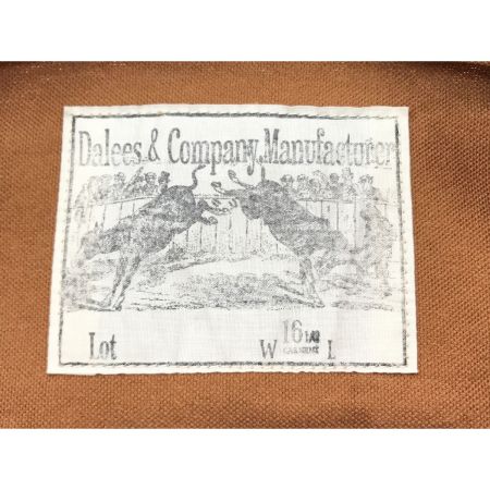  Dalees ダリーズ デニムジップジャケット 81B ブラウン