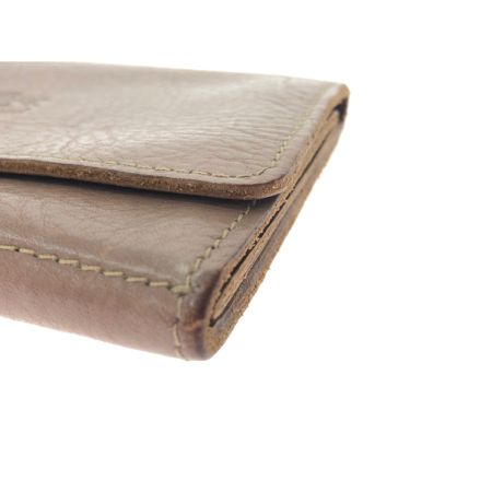  IL BISONTE イルビゾンテ ユニセックス 二つ折り財布 CLASSIC MEDIUM WALLET C0522 ベージュ