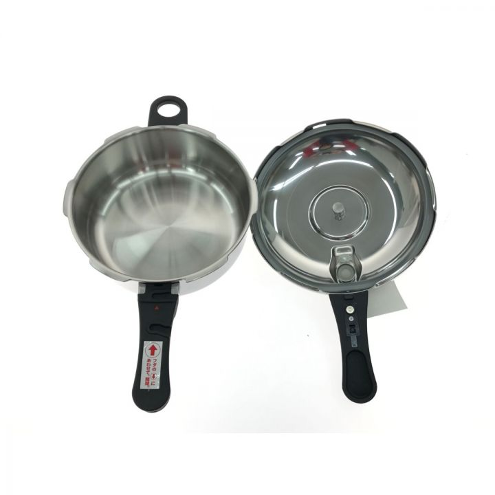 アサヒ軽金属 日本製 圧力鍋 3.0L ゼロ活力なべ - 中古食器・キッチン