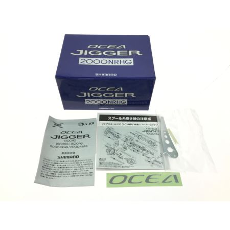  SHIMANO シマノ ベイトリール 11オシアジガー 2000NR-HG 箱・取扱説明書付 02762