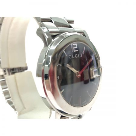  GUCCI グッチ ユニセックス 腕時計 クオーツ Gフェイス デイト ステンレススチール 101J