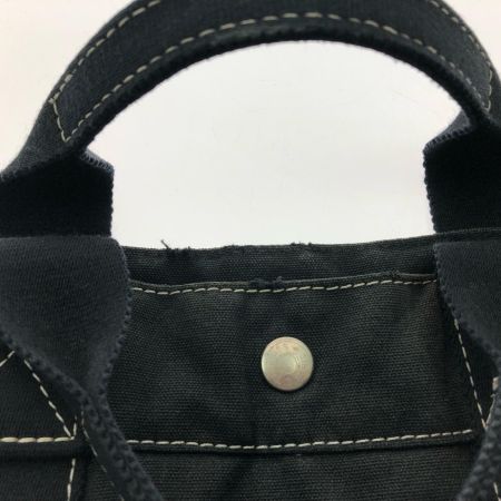  HERMES エルメス レディース トートバッグ フールトゥMM キャンバス ハンドバッグ ブラック