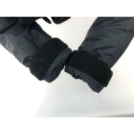  Onitsuka Tiger オニツカタイガー メンズ ロングコート ベンチコート 中綿 ボア SIZE XS 2183B011 ブラック