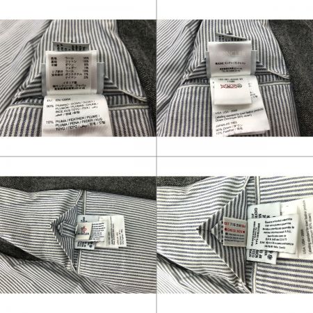  MONCLER モンクレール メンズ ツイードウールダウンベスト モンクレールガムブルー size4 EN 12934 グレー