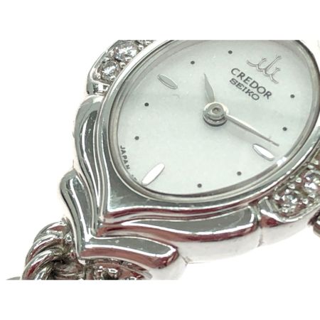  SEIKO セイコー レディース腕時計 CREDOR クレドール クオーツ 18K 総重量36.4g  1E70-5130