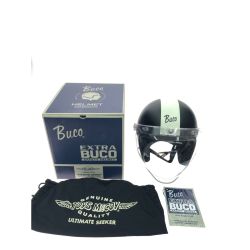 ▼▼ TOYS McCOY トイズマッコイ Buco ブコ ヘルメット エクストラブコ ストライプ アイボリーライン Lサイズ ブラック Bランク