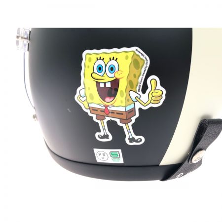  TOYS McCOY トイズマッコイ Buco ブコ ヘルメット エクストラブコ ストライプ アイボリーライン Lサイズ ブラック